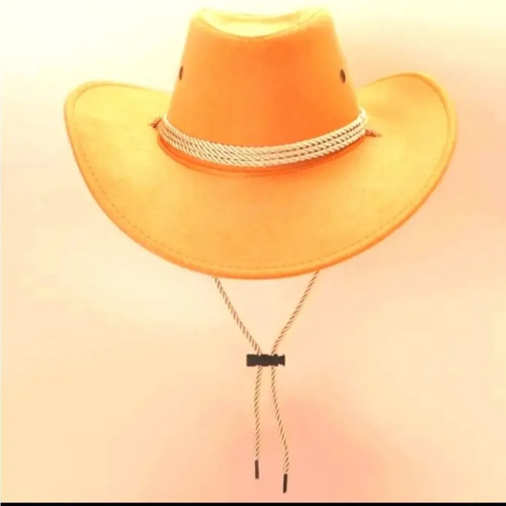 Vintage western style outdoor cowboy hat - Picture 3 of 9